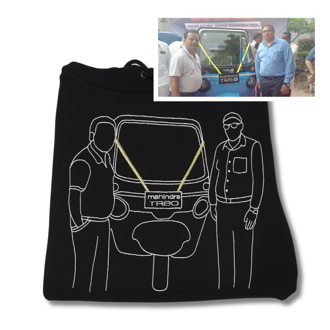 Customizable Embroidered Hoodie