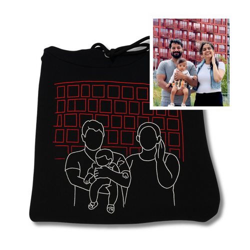 Customizable Embroidered Hoodie
